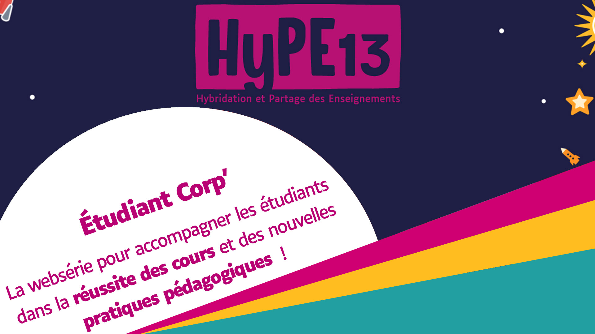 Hype 13 : une websérie en 7 épisodes sur la réussite étudiante